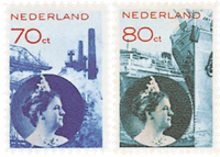 Nederland - Koningin Wilhelmina Fotomontage 1931-33 (nr. 236-237, postfris)