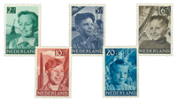 Kinderzegels 1951 (573-577, postfris)